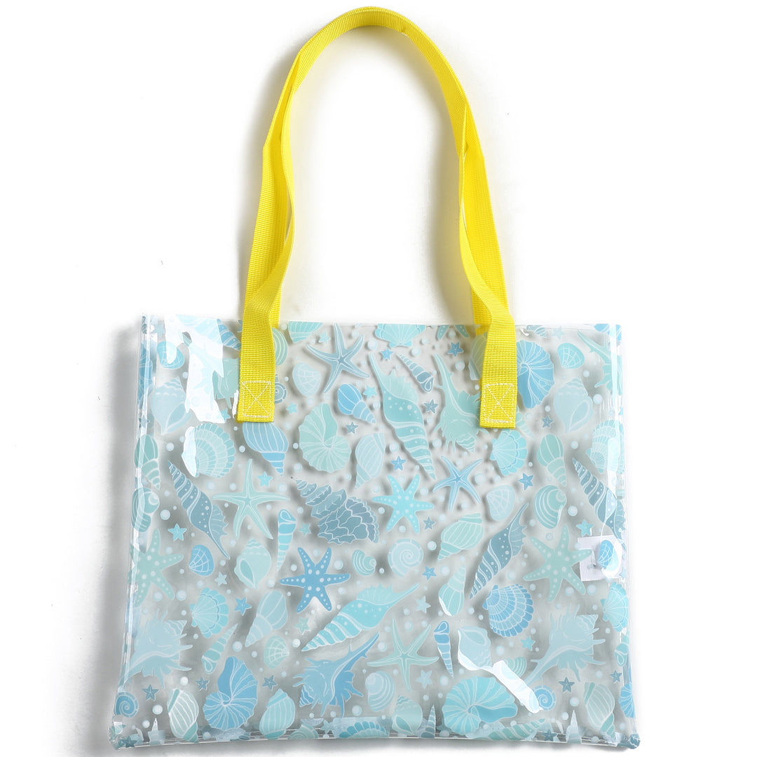 Everyday Tote Bag - Yellow & White