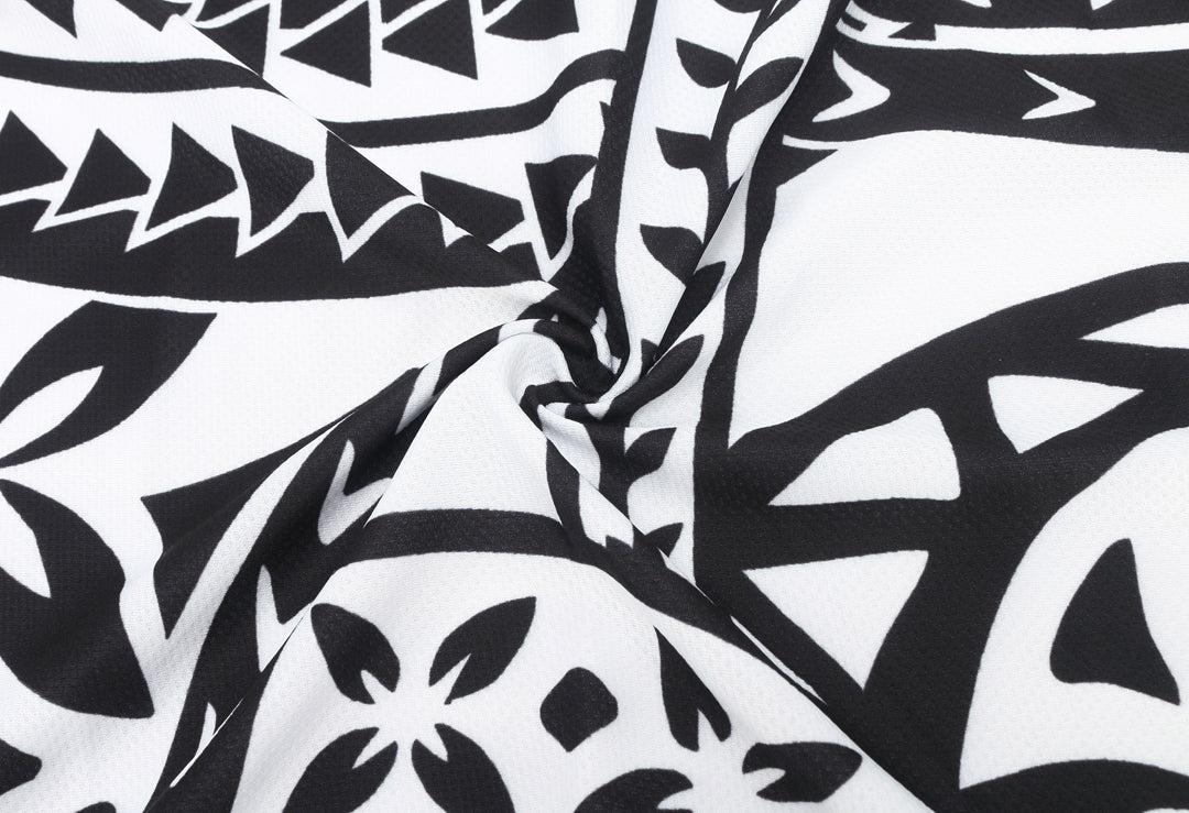 Black and white online tribal towels