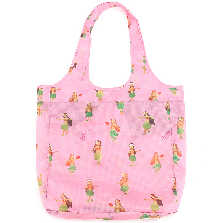 Foldable Bag Jacqueline Hula Girl Pink