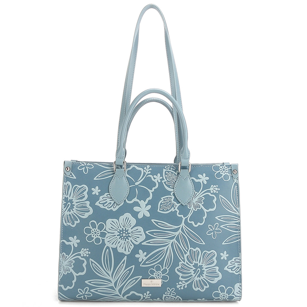 Freckled Sage Extra Large online Tote Bag in Cherry Blossom Aqua