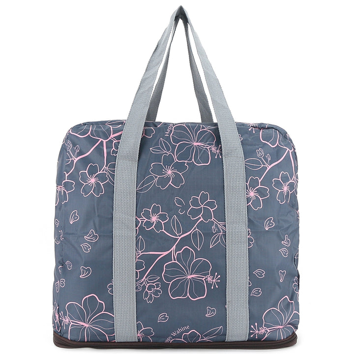 Foldable Duffle Bag Sophie Sakura Grey