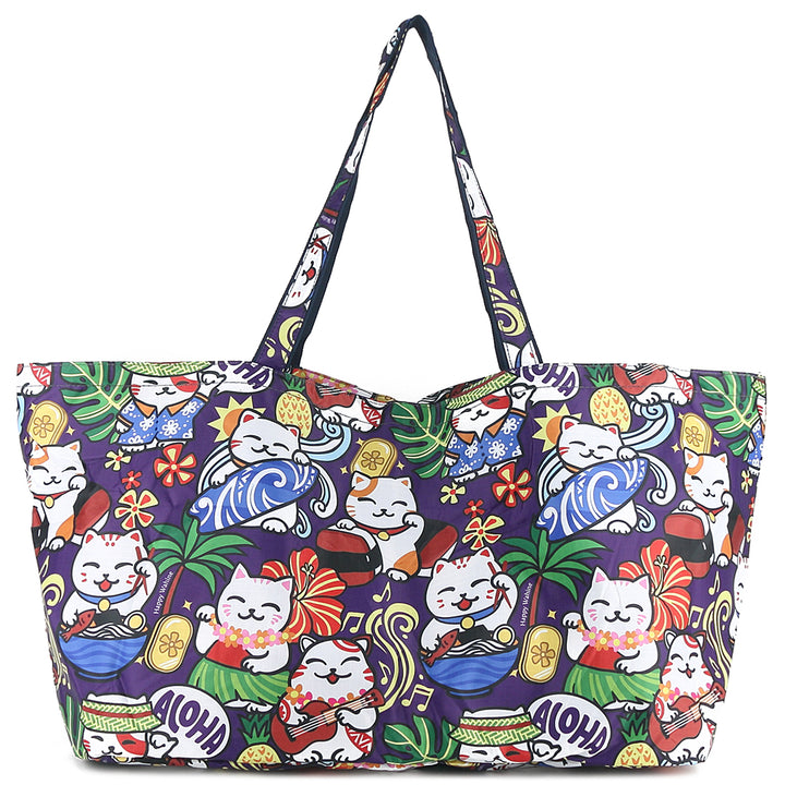 Carry-All Tote Neko Purple