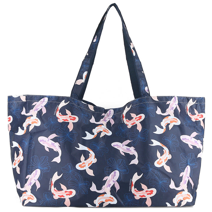 Carry-All Tote Koi Navy