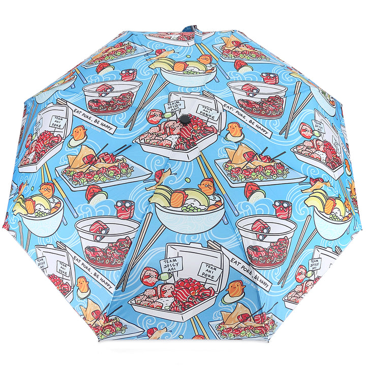 Umbrella Automatic Poke Competition Blue