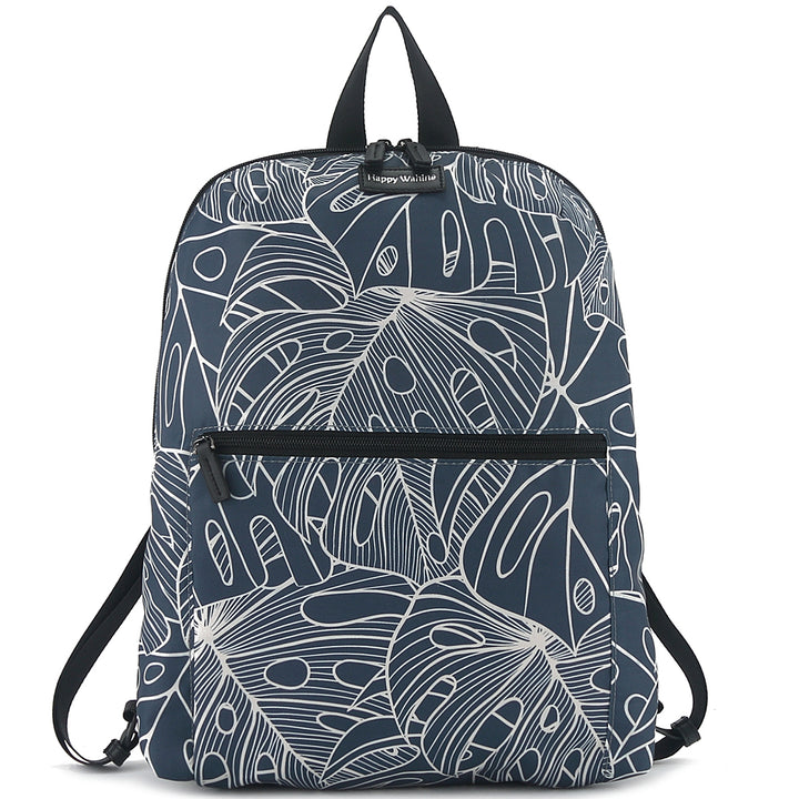 Backpack Kelly Monstera Lines Blue