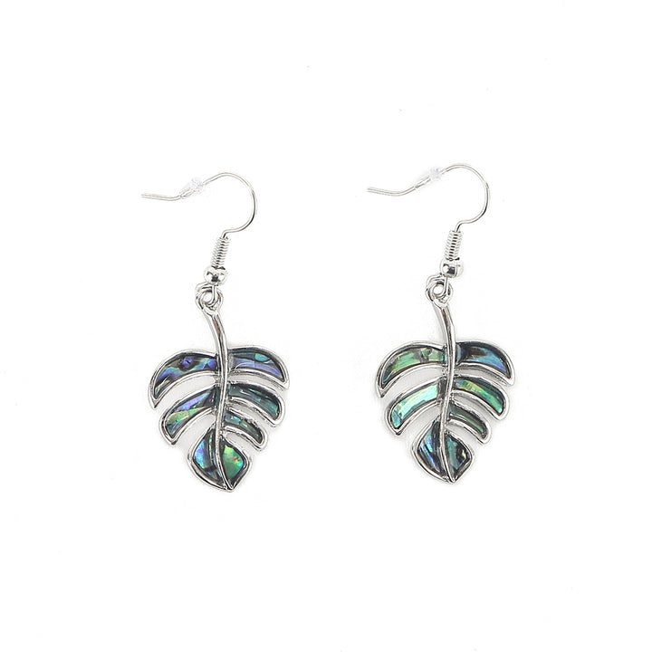 Jewelry Makamae Earring Monstera Silver