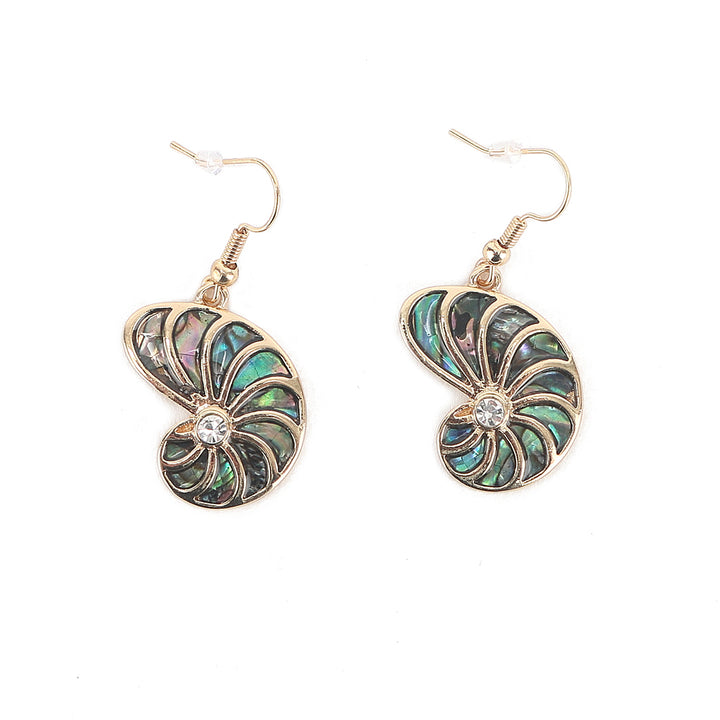 Jewelry Makamae Earring Shell Gold