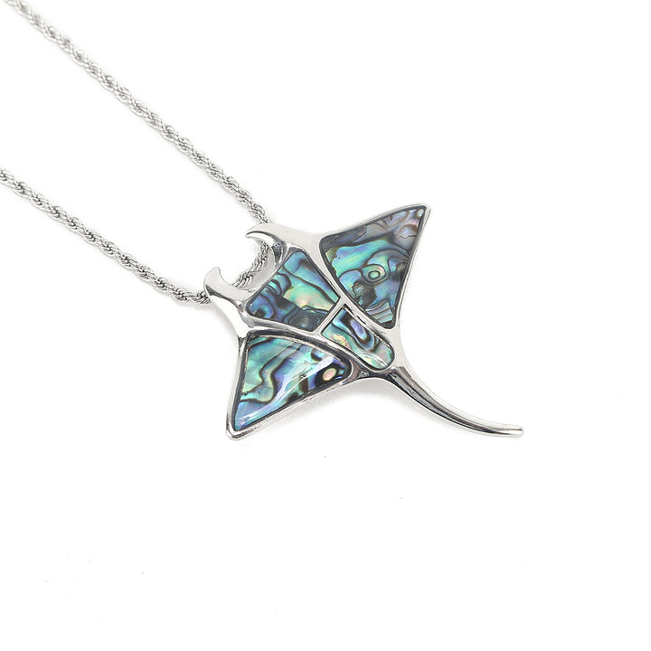 Jewelry Makamae Necklace Manta Ray Silver