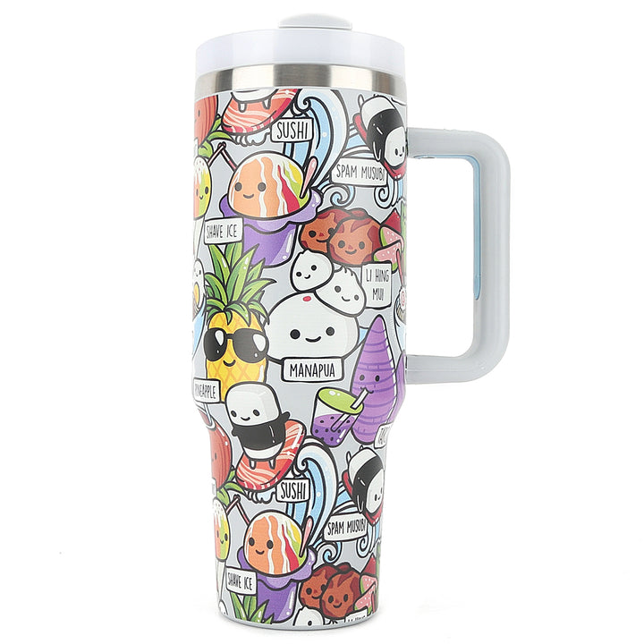 Insulated Tumbler 40oz Craving Hawaii Grey