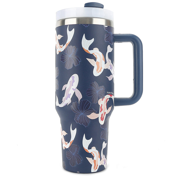 Insulated Tumbler 40oz Koi Navy