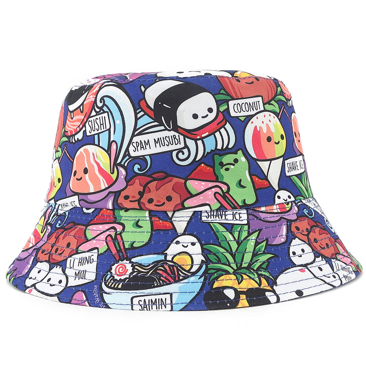 Bucket Hat Kids Craving Hawaii Blue