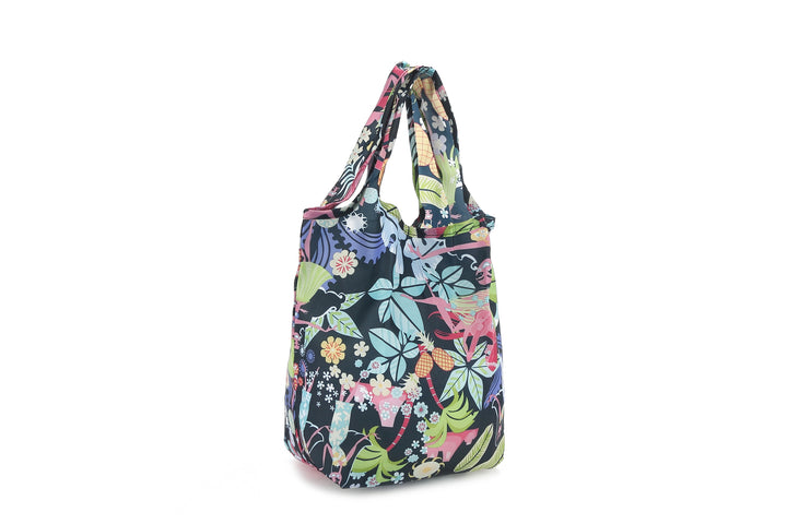 Foldable Bag Joy Hula Girl Black