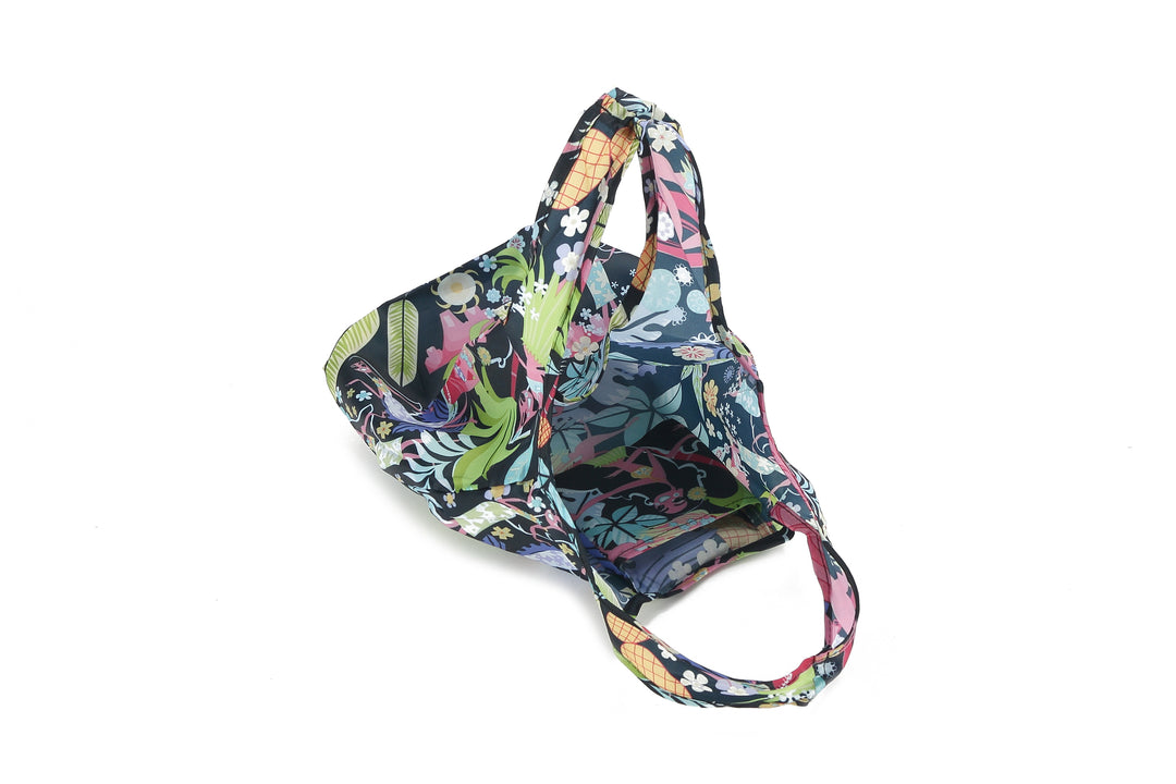 Foldable Bag Joy Hula Girl Black