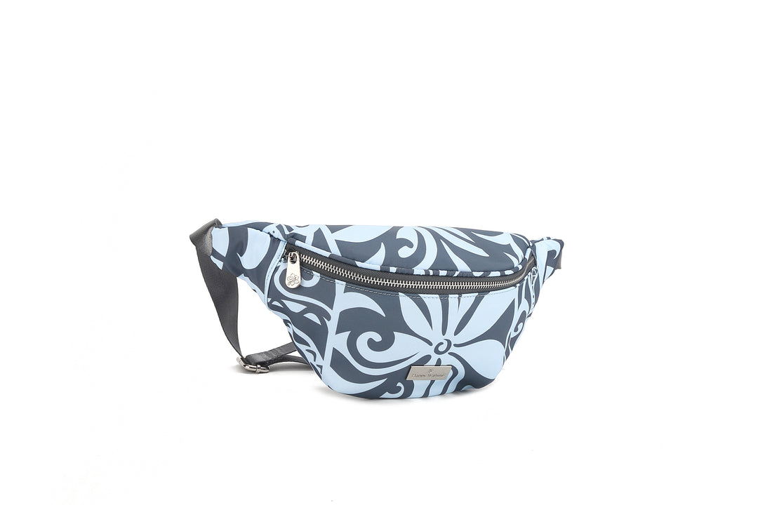 Belt Bag Keʻolu Tapa Tiare Teal