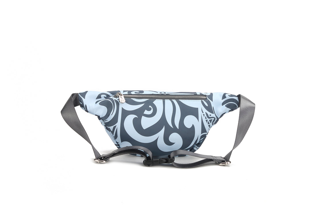 Belt Bag Keʻolu Tapa Tiare Teal