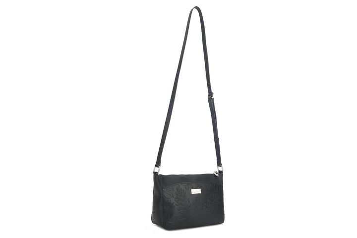 Crossbody Brittney Ginger Embossed Black