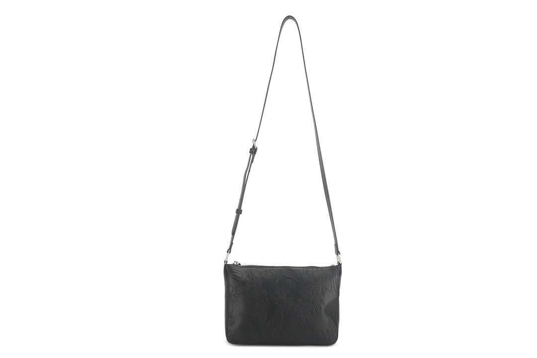 Crossbody Brittney Ginger Embossed Black