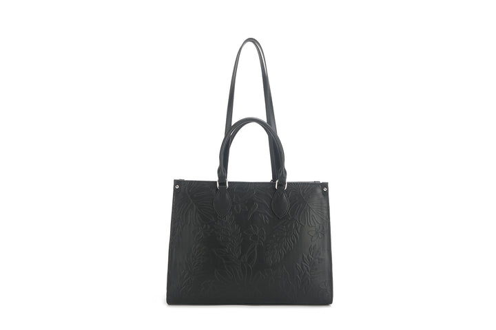 Tote Kauwela Ginger Embossed Black