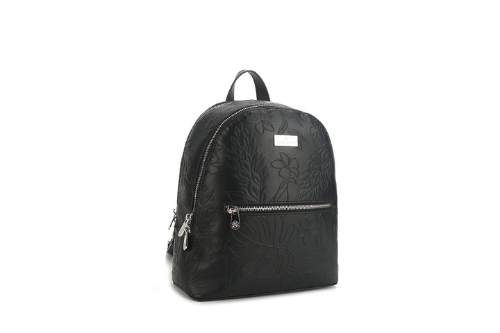 Backpack Tiffany Ginger Embossed Black