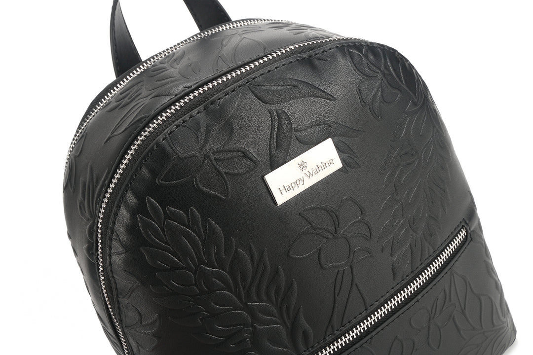 Backpack Tiffany Ginger Embossed Black