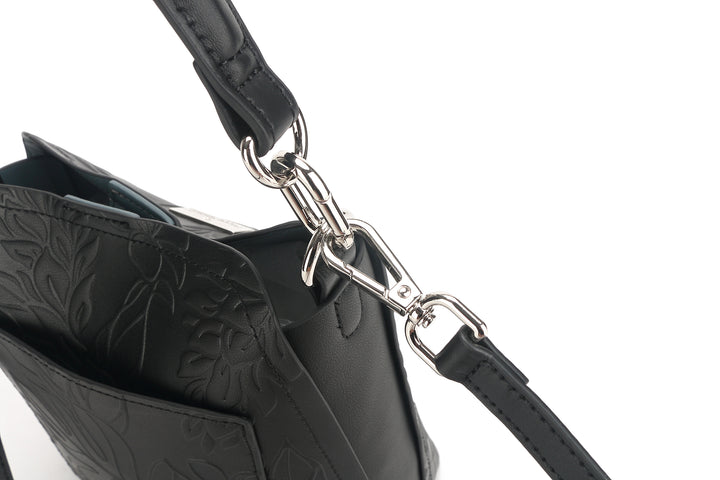 Crossbody Abby Ginger Embossed Black