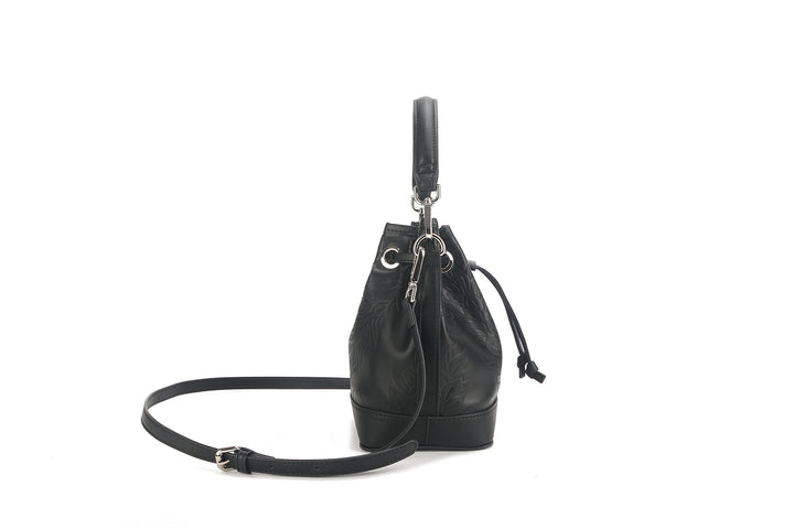 Satchel Noelani Ginger Embossed Black