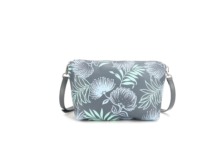 Reversible Tote Nancy Large Lehua Grey