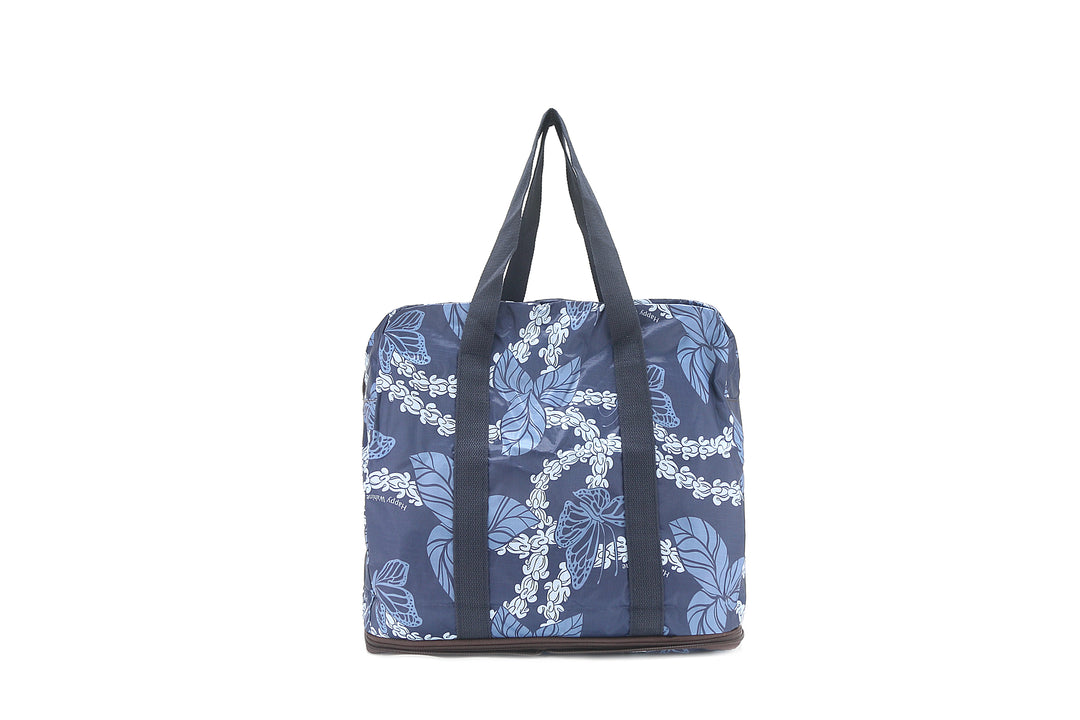 Foldable Duffle Bag Sophie Butterfly Lei Navy