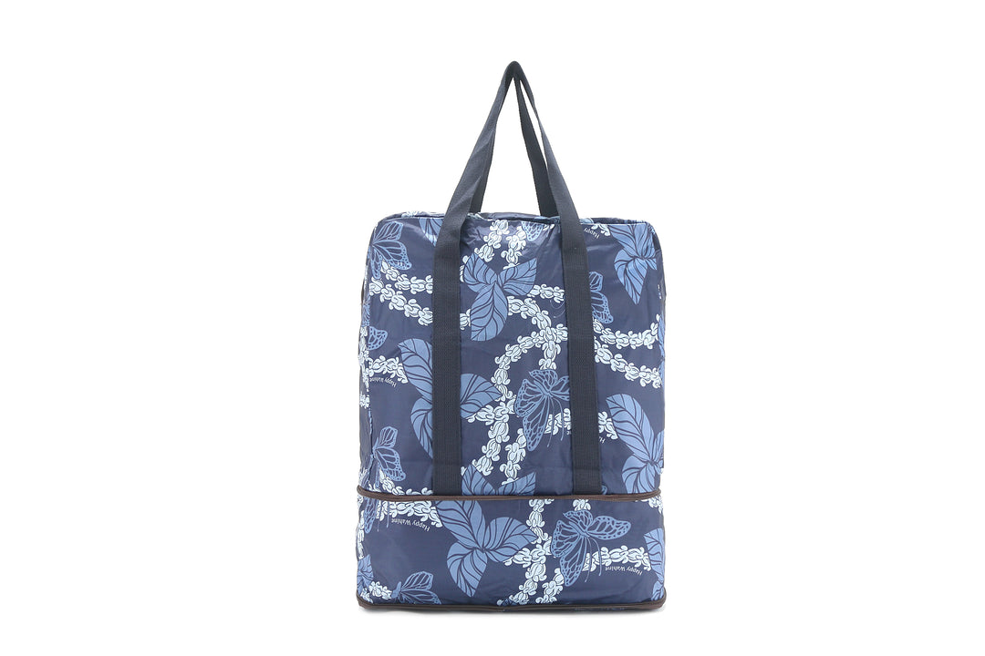 Foldable Duffle Bag Sophie Butterfly Lei Navy