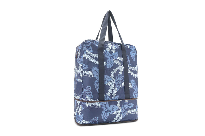 Foldable Duffle Bag Sophie Butterfly Lei Navy