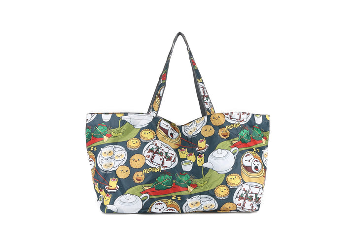 Carry-All Tote Dim Sum Grey