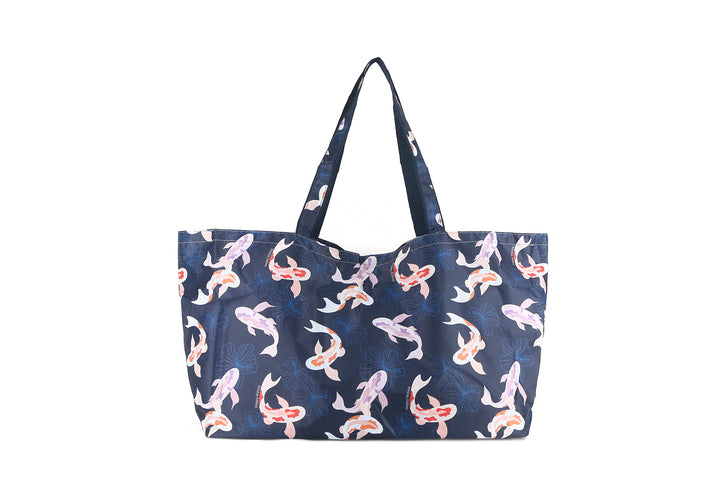 Carry-All Tote Koi Navy