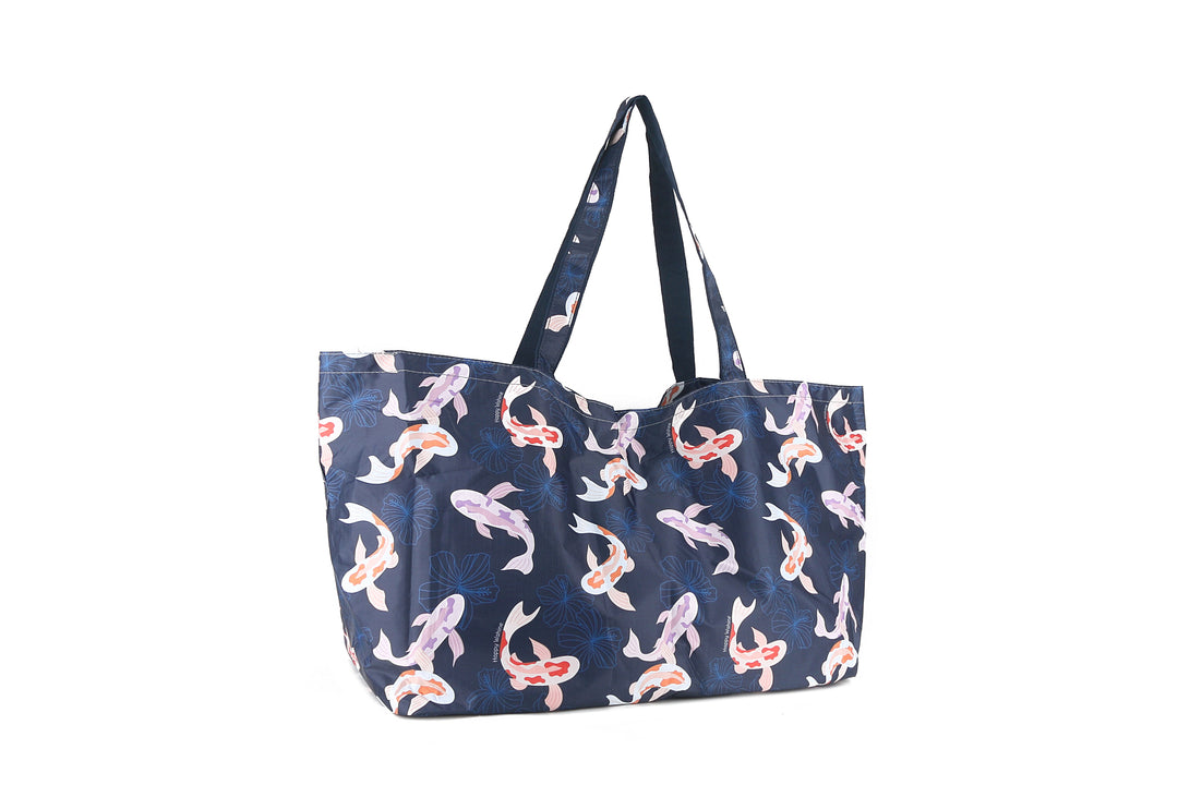 Carry-All Tote Koi Navy