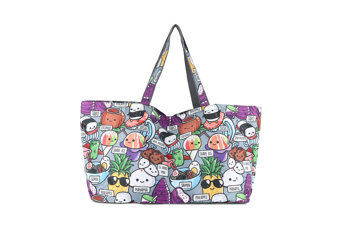 Carry-All Tote Craving Hawaii Grey