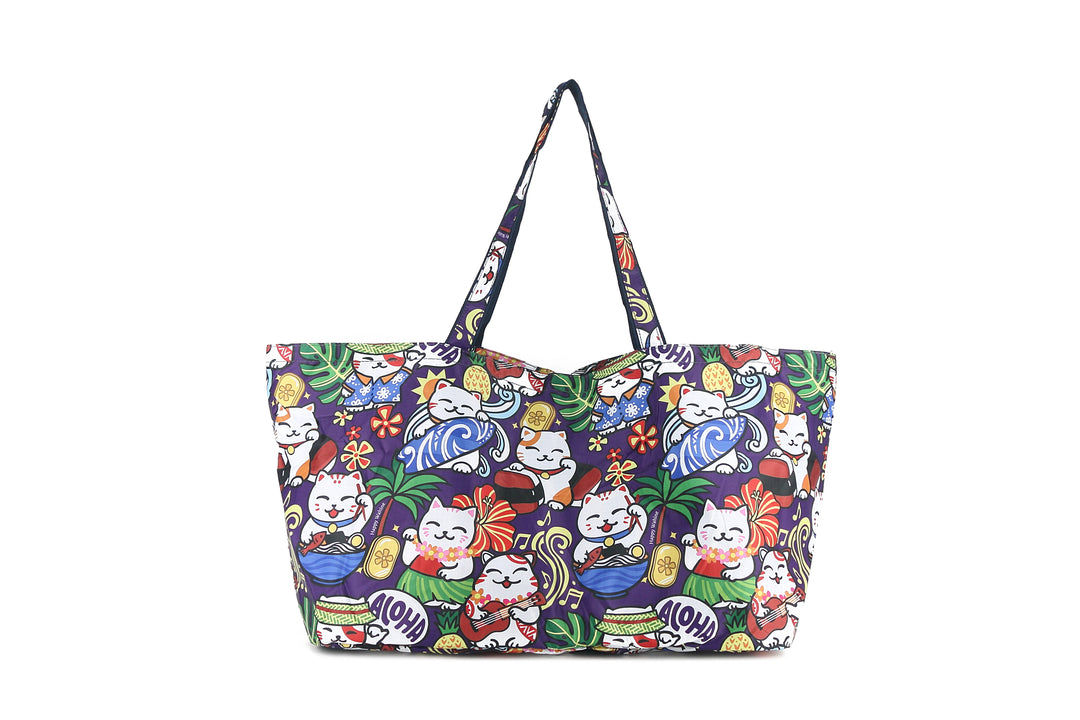 Carry-All Tote Neko Purple