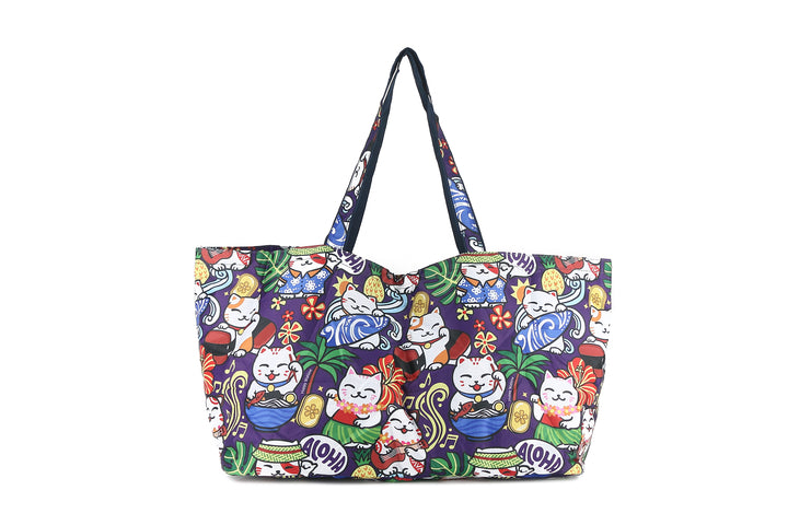 Carry-All Tote Neko Purple