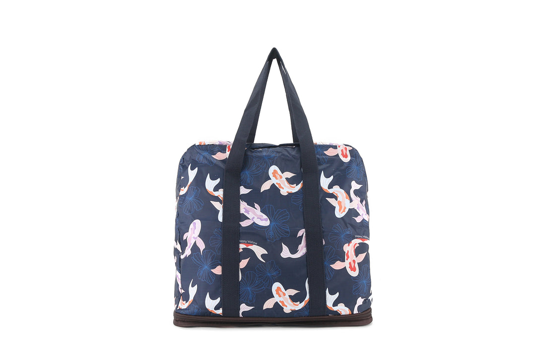 Foldable Duffle Bag Sophie Koi Navy