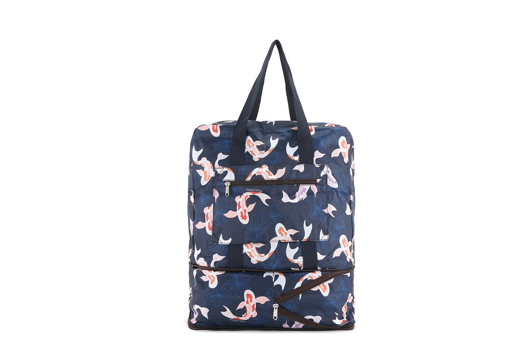 Foldable Duffle Bag Sophie Koi Navy