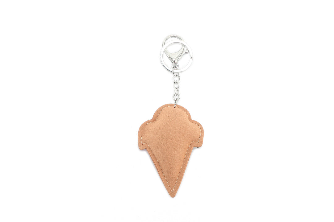 Bag Charm Crystal Ice Cream Pink