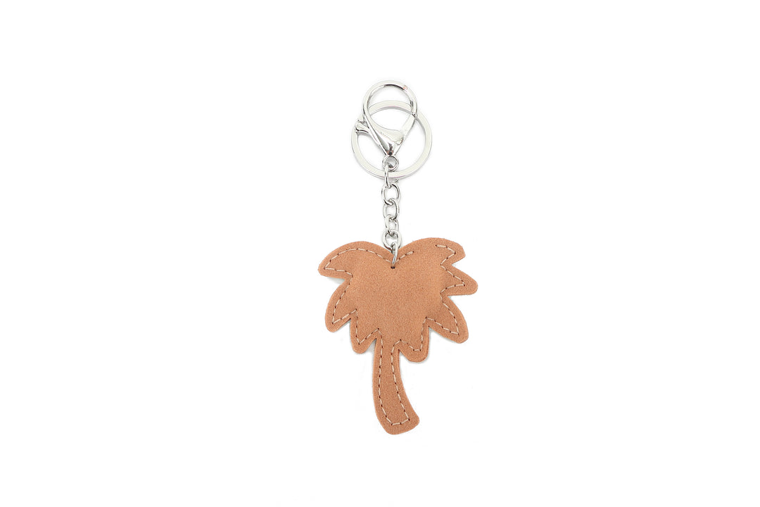 Bag Charm Crystal Palmtree Green