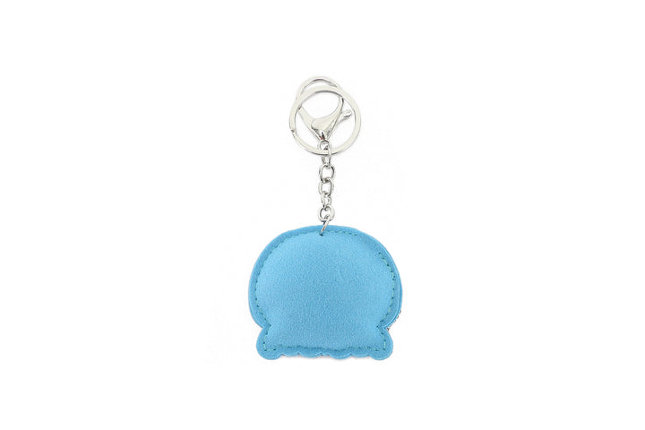 Bag Charm Crystal Octopus Blue