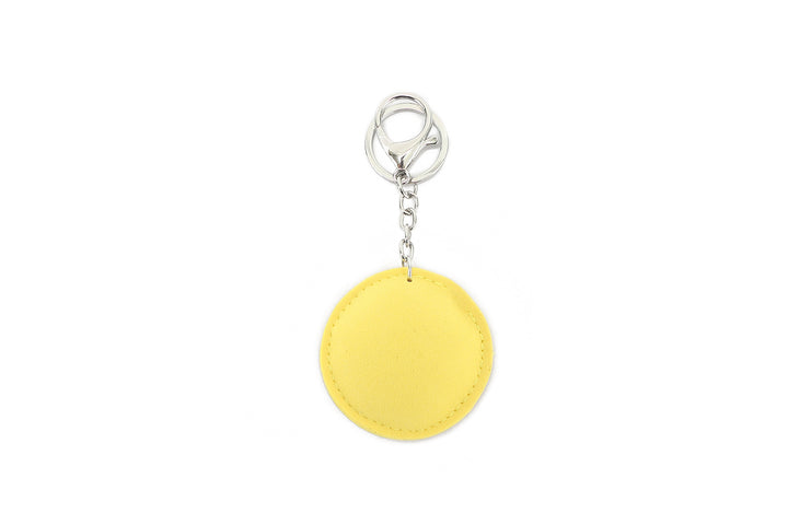 Bag Charm Crystal Smiley Yellow