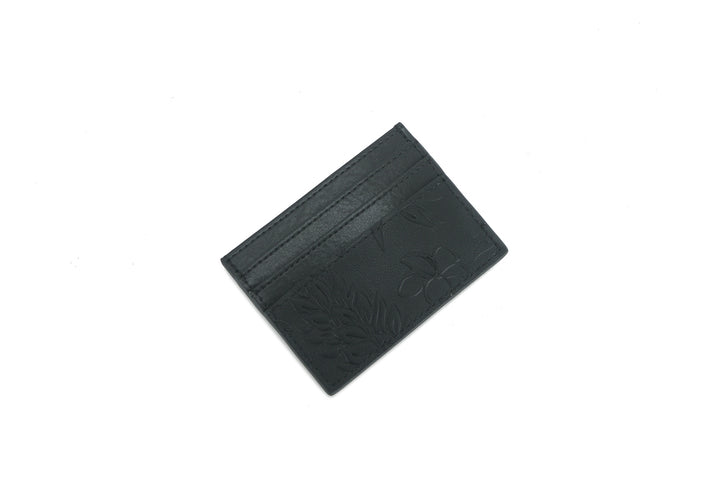 Card Case Meilany Ginger Embossed Black