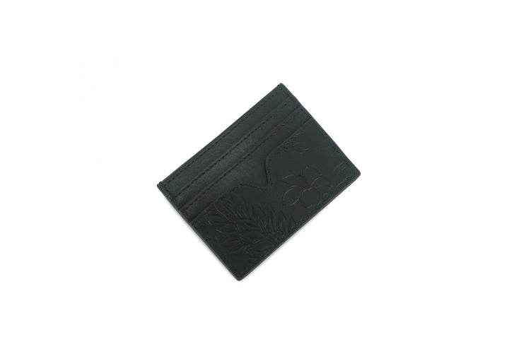 Card Case Meilany Ginger Embossed Black