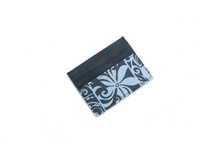 Card Case Meilany Keʻolu Tapa Tiare Teal