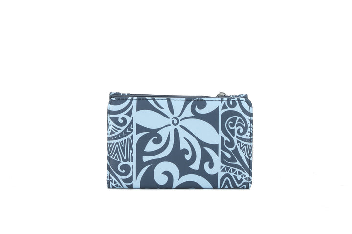 Wallet Joanne Keʻolu Tapa Tiare Teal