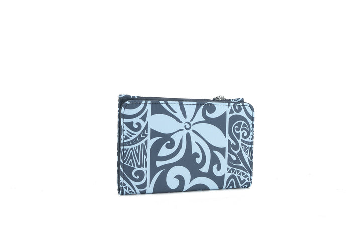 Wallet Joanne Keʻolu Tapa Tiare Teal