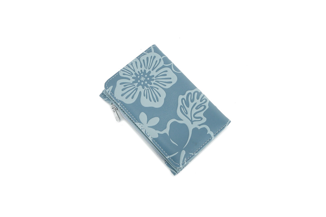 Wallet Joanne Cherry Blossom Embossed Blue      &nbsp;