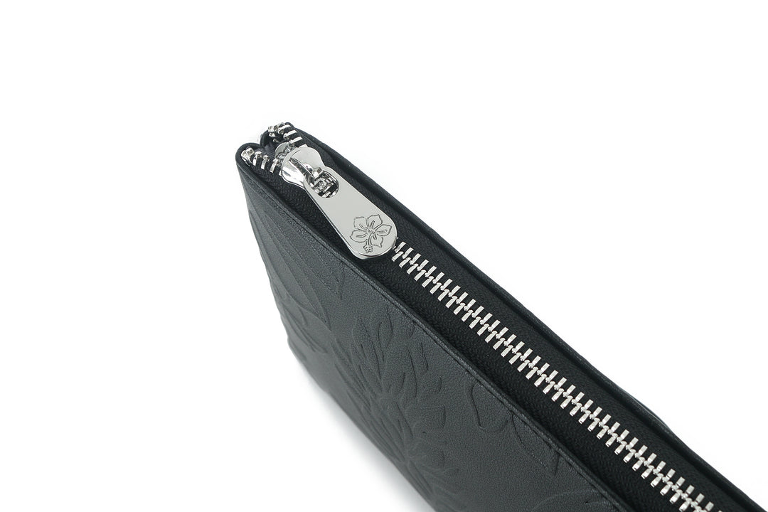 Wristlet Melody Ginger Embossed Black