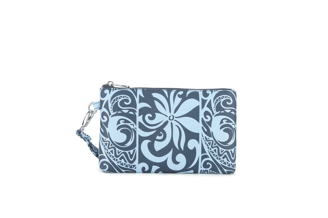 Wristlet Melody Keʻolu Tapa Tiare Teal